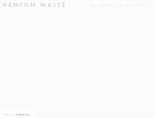 Tablet Screenshot of kentonwaltz.com